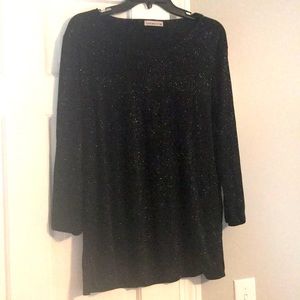 Pretty black sparkly top!